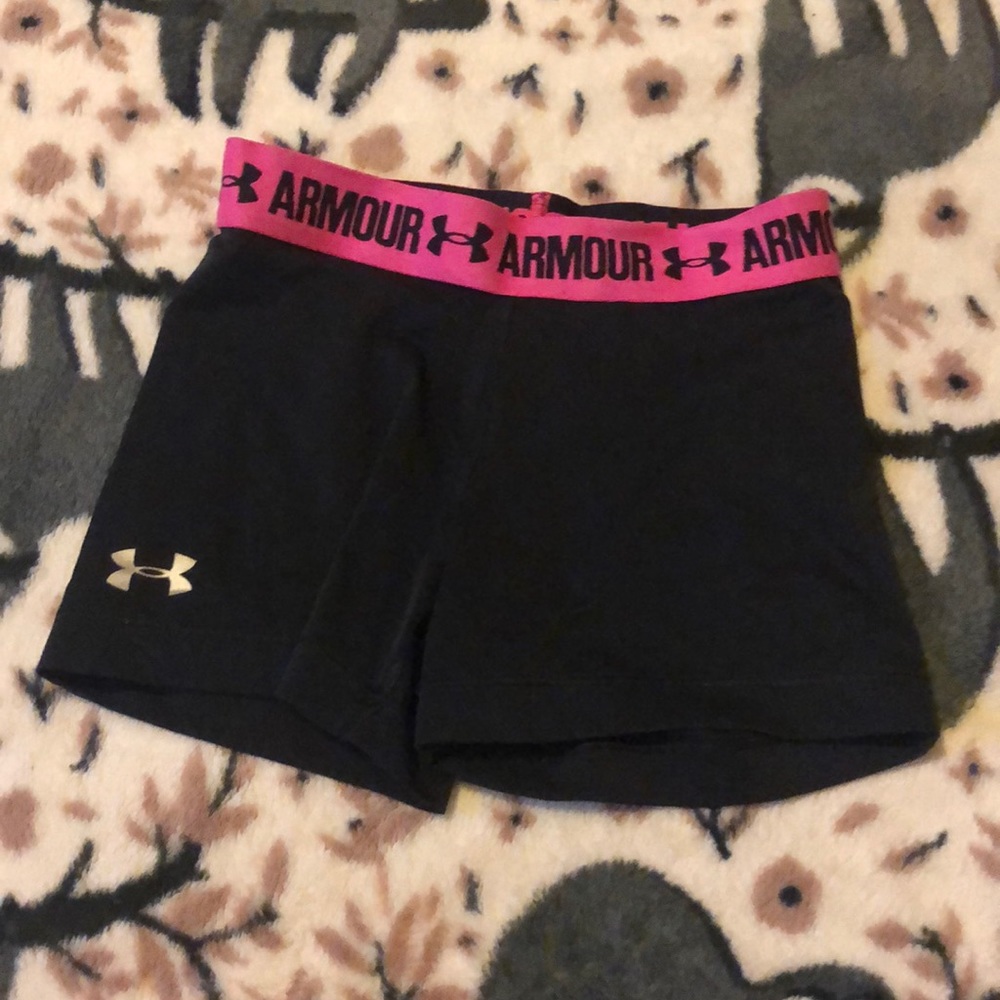black under armour spandex